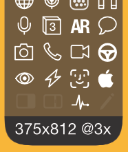 New Icons for Face ID, ARKit